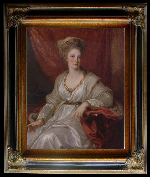Angelica Kauffmann Bildnis Maria Karoline von Osterreich,konigin von Neapel